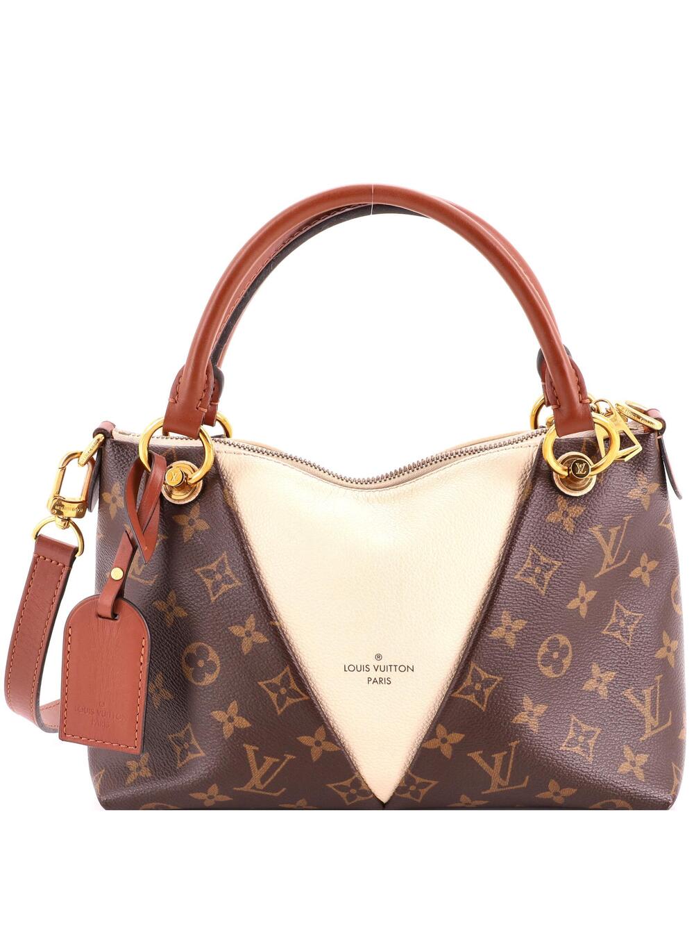 Louis Vuitton V Tote Canvas And Leather #374225L23B